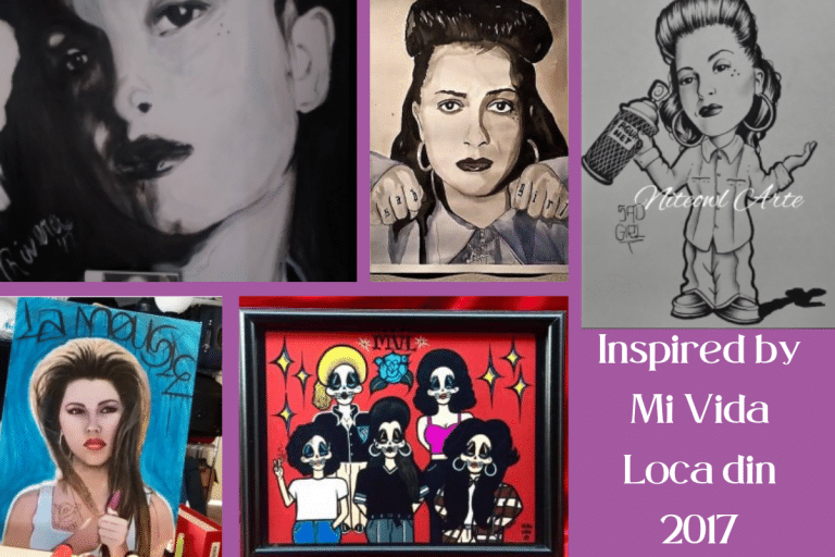 Art Inspired Art: The latest pieces inspired by Mi Vida Loca din 2017